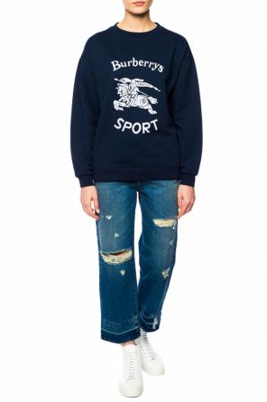 Velvet-printed sweatshirt, zdjęcie 2 Velvet-printed sweatshirt od Burberry